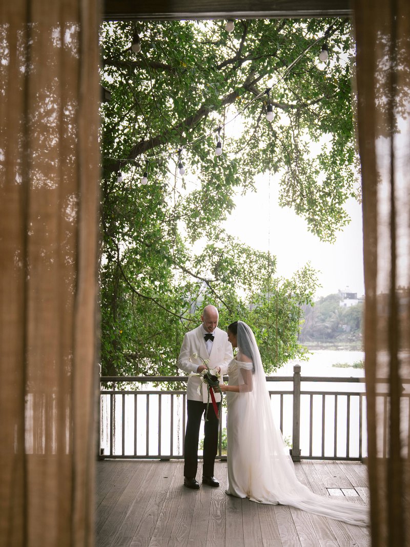 Stuart & Bianca wedding at An Lâm Retreats Saigon River in TP.HCM — photo 1