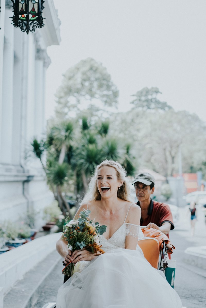 Tess & Andy wedding at Museum of Ho Chi Minh city in TP.HCM — photo 35