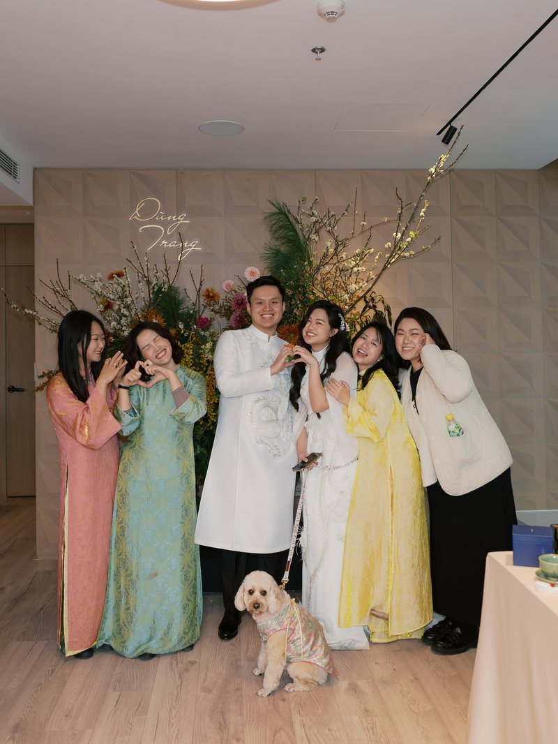 Trang & Kris wedding at Private residence in Hà Nội — photo 34